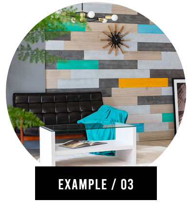 ミックスカラーで楽しめる