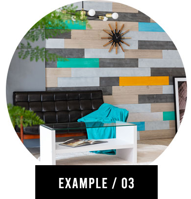 ミックスカラーで楽しめる