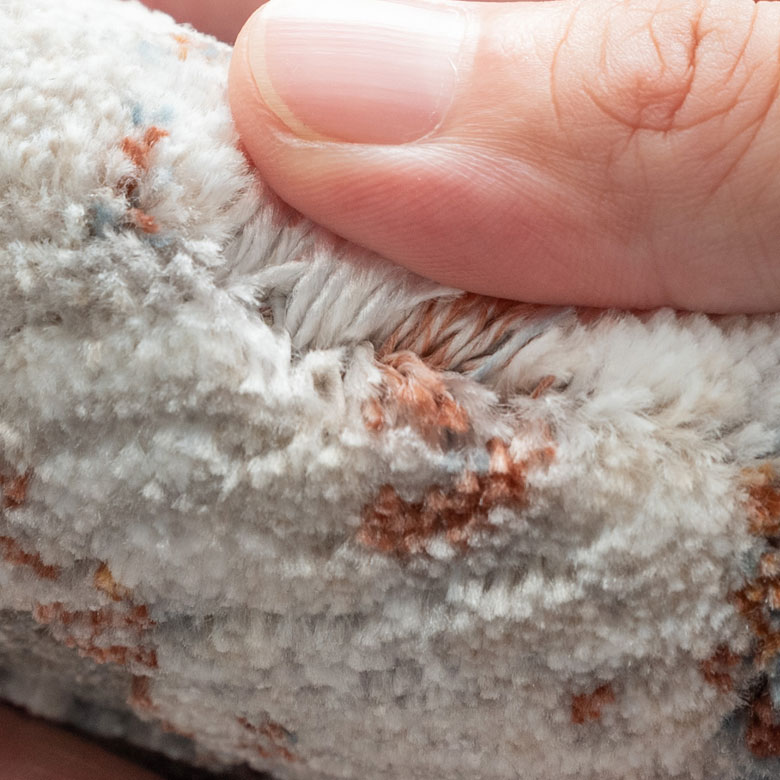 ノット数625,000の高密度で、滑らか＆ふんわり