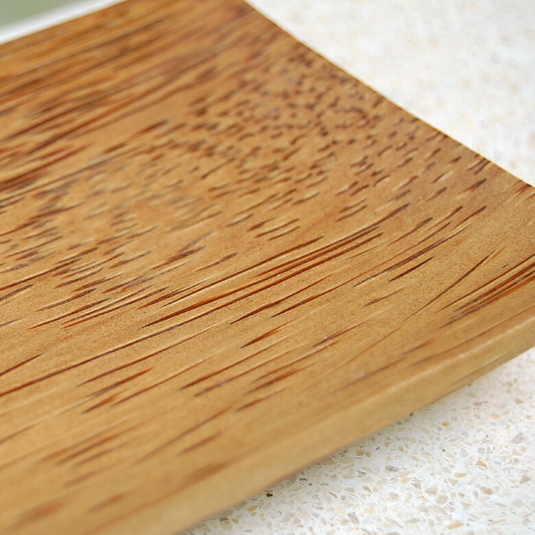 南国のフルーツ、ココナッツの木を使用したトレイ