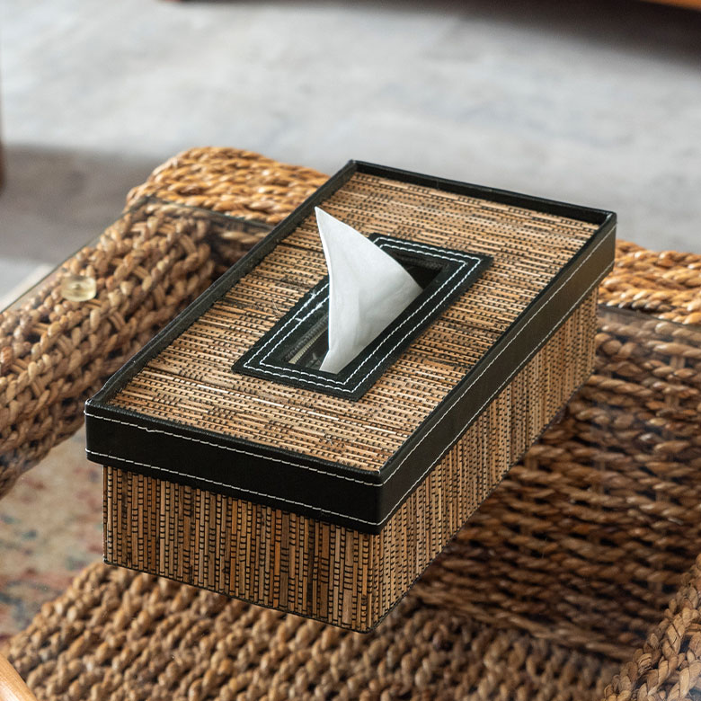 パームリディ編みティッシュケース