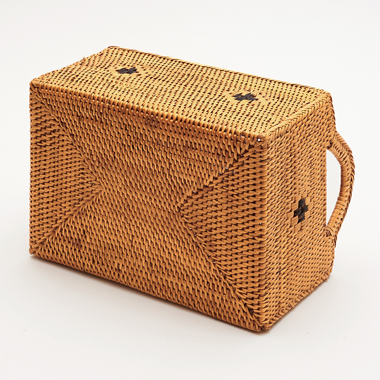 そこ面や細部までしっかりと編み込まれています