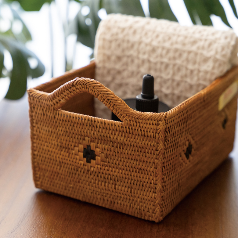 ハンドル付きで使いやすい