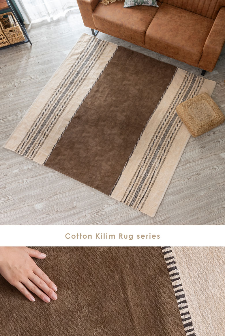 ラグ。ハンドメイド。キリムラグ。