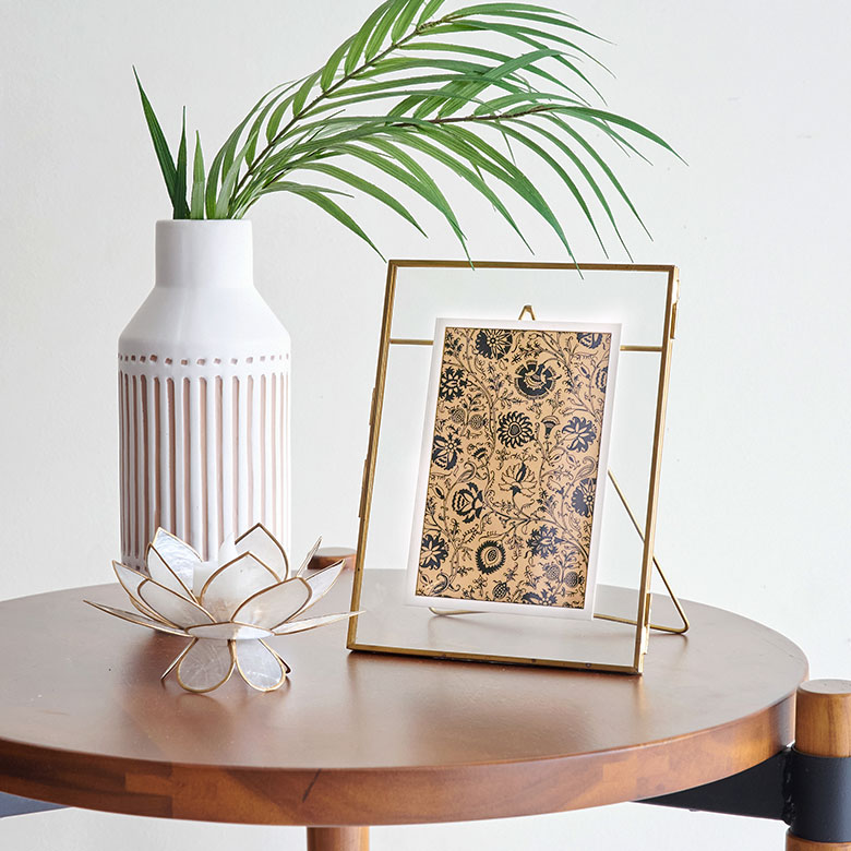 写真立てに入れて飾るのもおすすめ