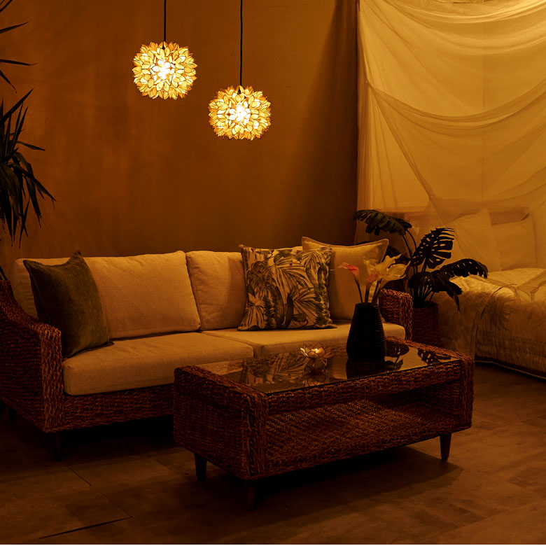 リビング、寝室、ダイニングにもおすすめ。