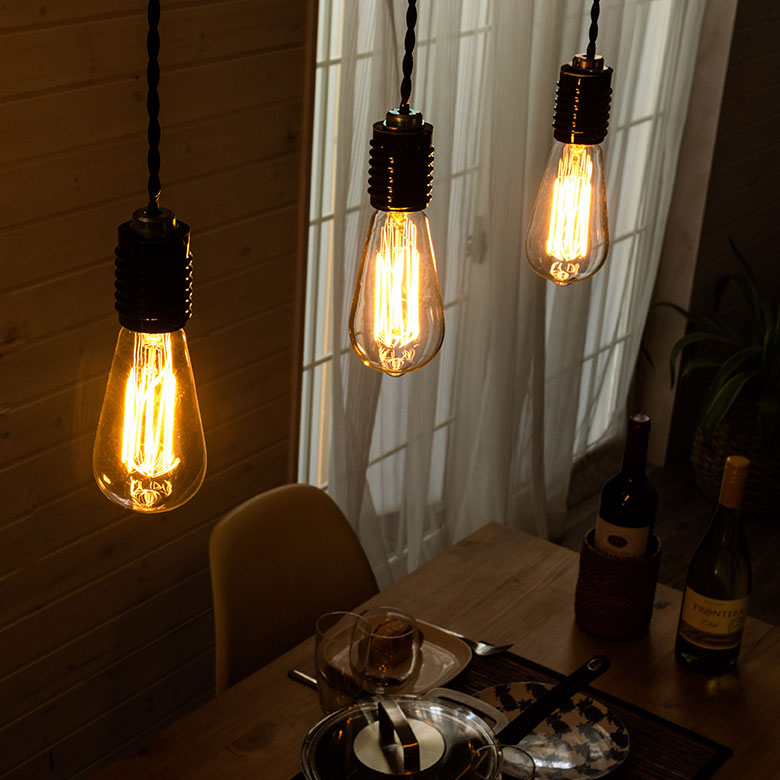 電球 天井照明 ライト 照明 ヴィンテージ 