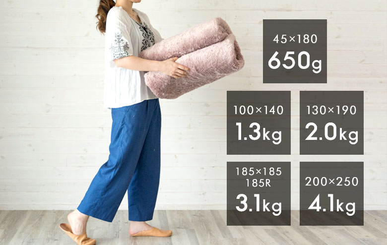 軽量なので、干すのも配置換えも楽。