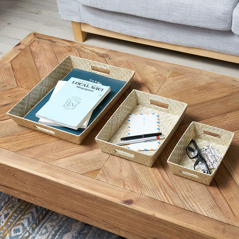 ハンドメイドで編み込まれた美しい編み目