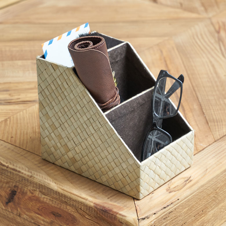 生活感がでがちな日用品もエレガントに。