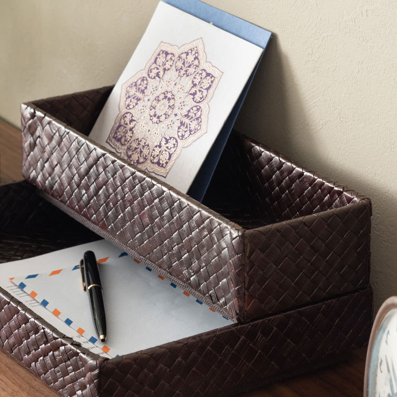 パンダン製の重ねて使えるトレイ【Sサイズ】