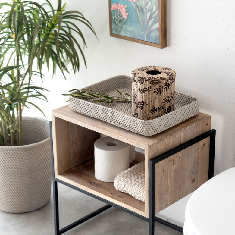 リゾート風のティッシュカバー