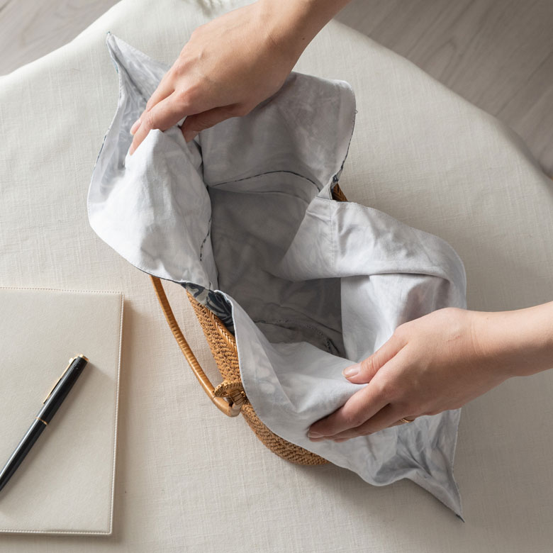 内布付きのダブルクロスで強度もあります