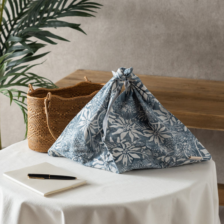 スタンプバティックのあずま袋