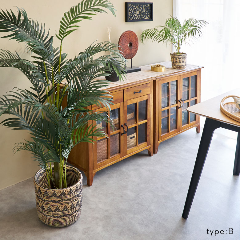 独特の存在感のかごバスケット