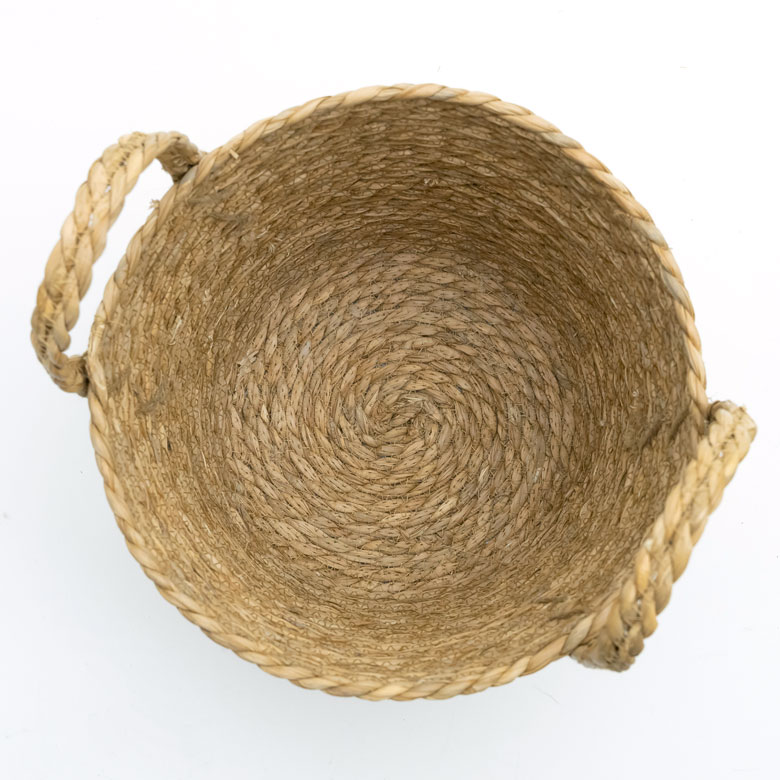 底まで美しい編み目。