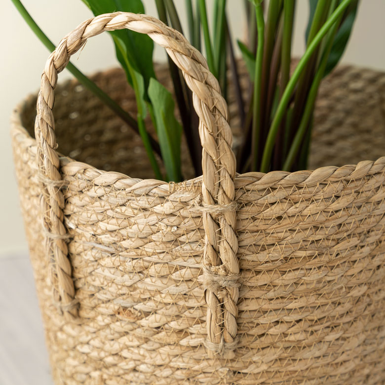 プランターカバー。鉢カバー。9号サイズに対応のバスケット