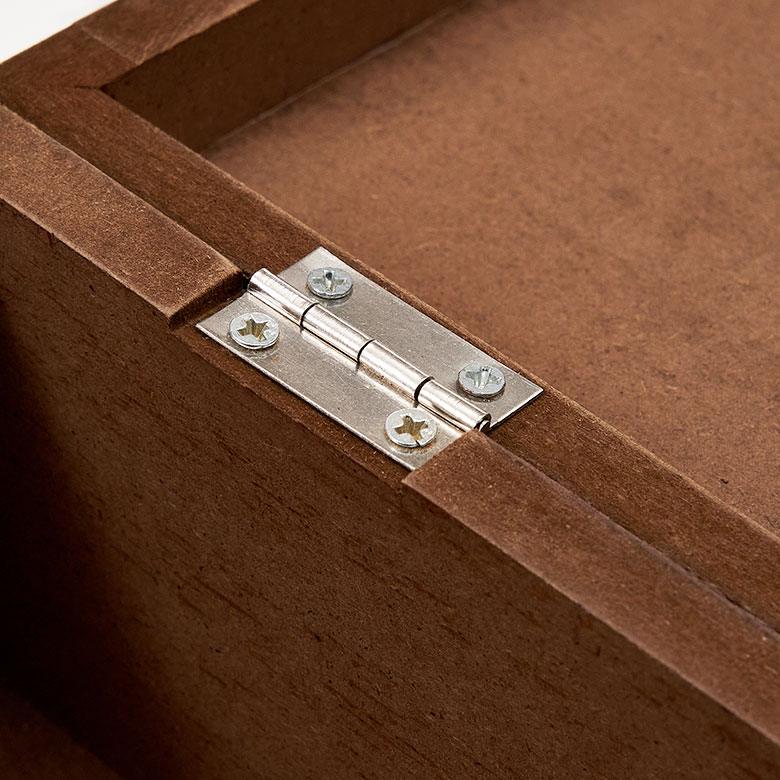 蓋を開け閉めするだけの簡単設計