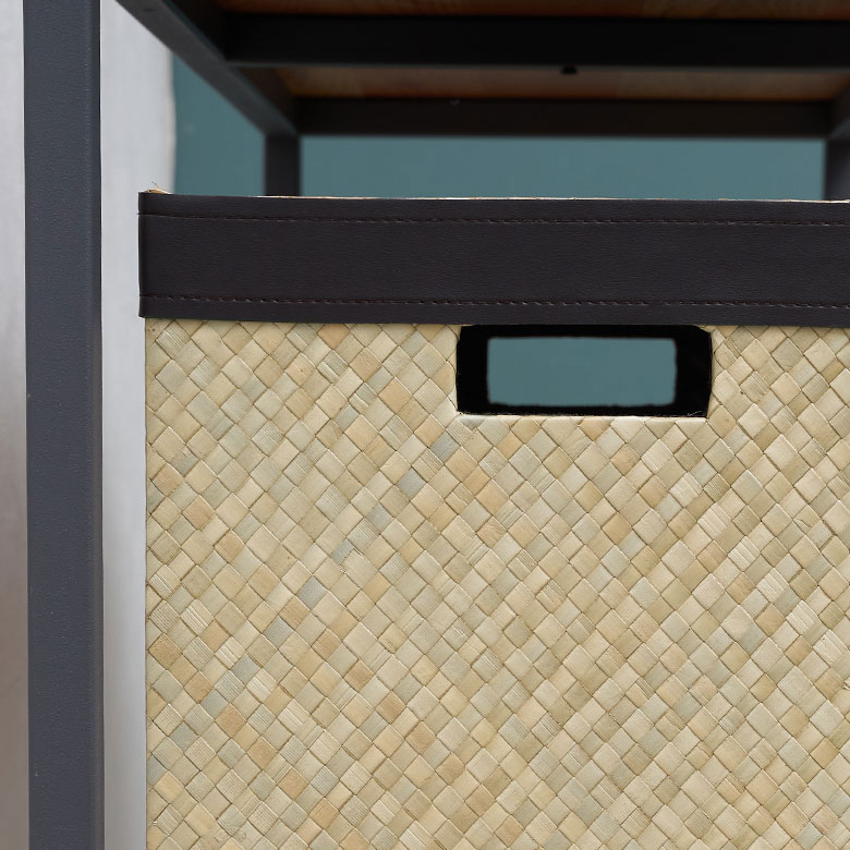 取っ手付きで使いやすい