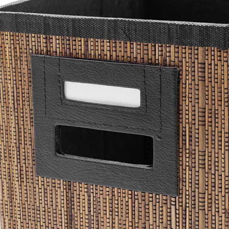 ネームタグつきで中身が分かりやすい