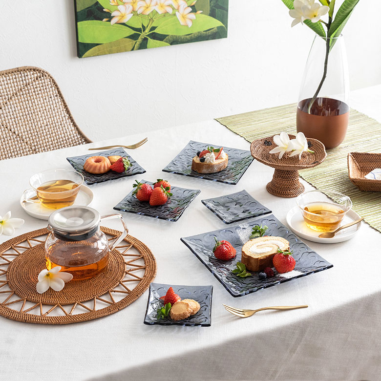 日常使いはもちろん、ホームパーティや来客時の取り皿にも