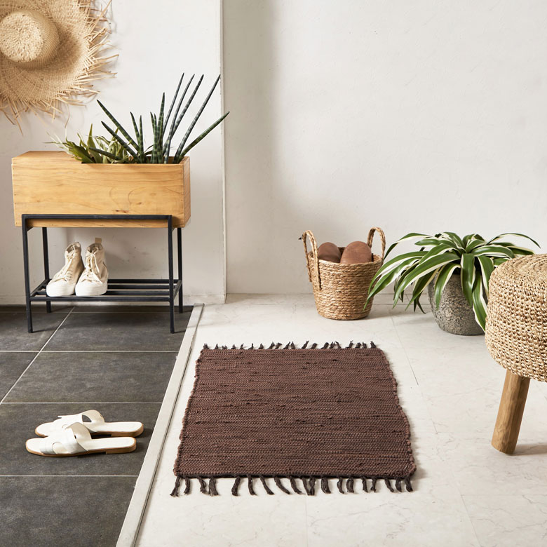 アップサイクルによって作られた、サステナブルなマット