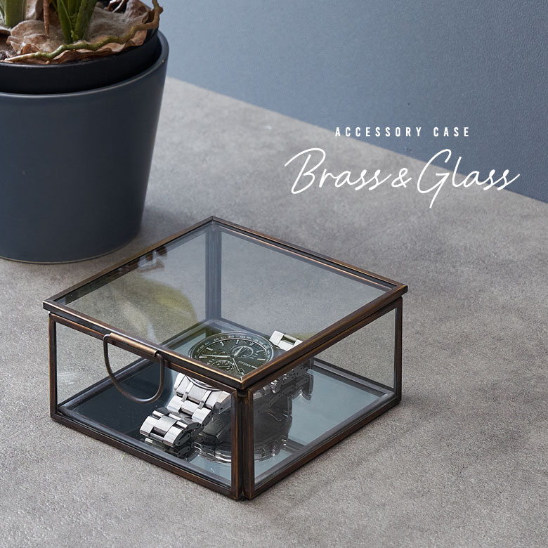 鏡付き収納ケース