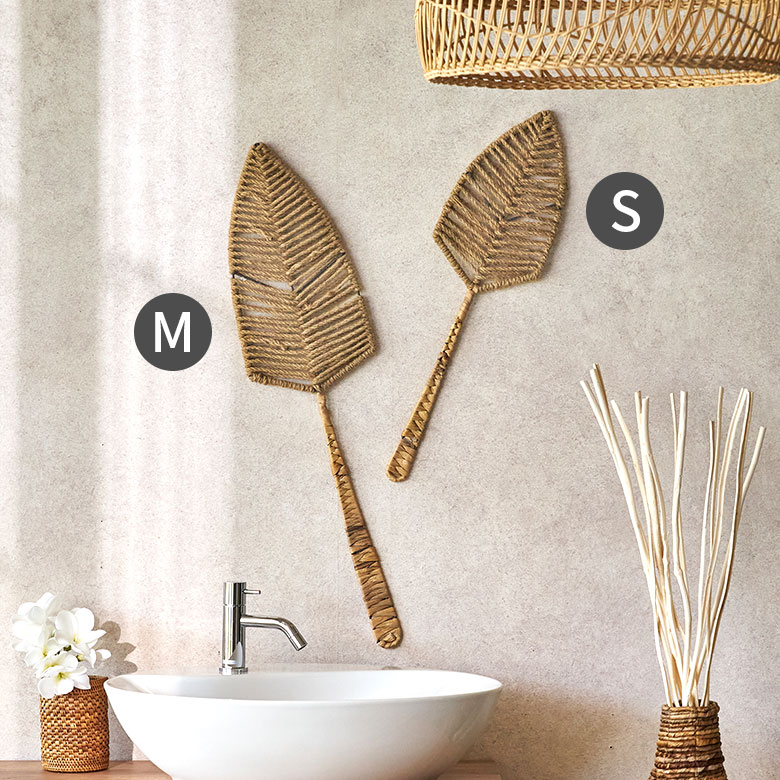 サイズ違いで飾ると動きが出て、さらに印象的なディスプレイに