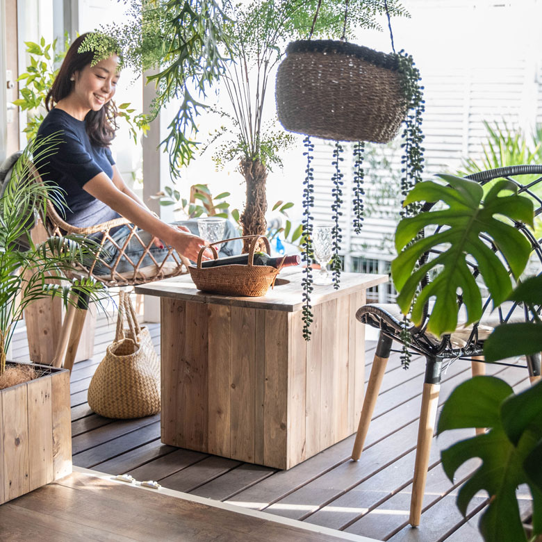 インドアでも、アウトドアでもOK