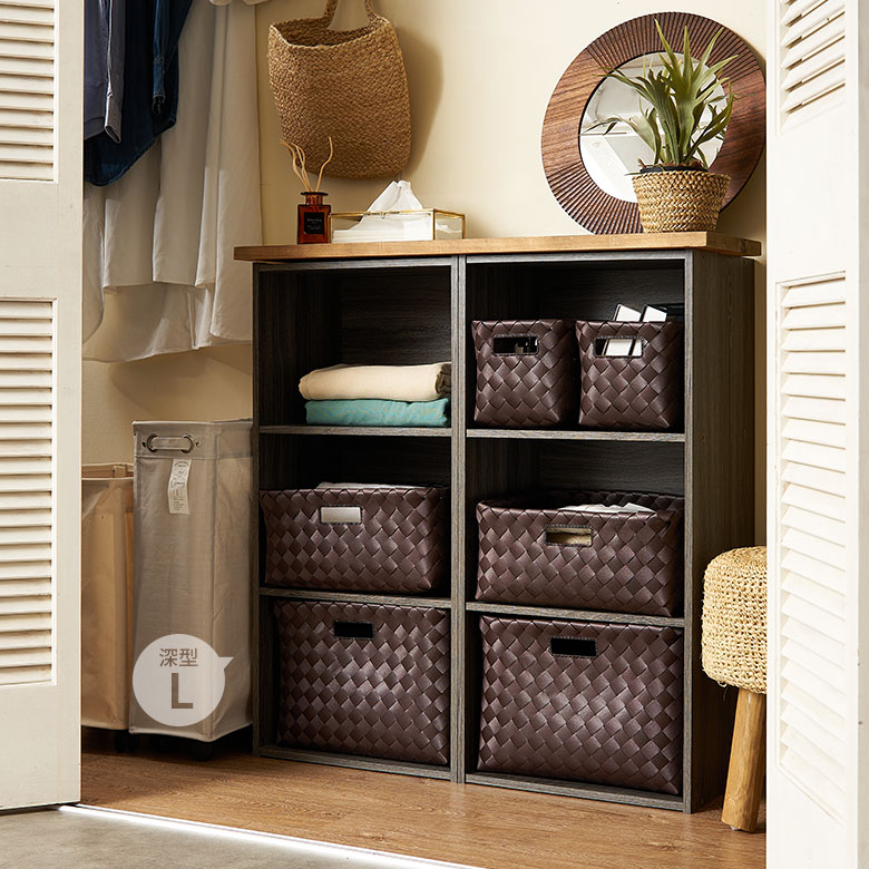 Tシャツやボトムスを入れて、衣装ケース代わりにも