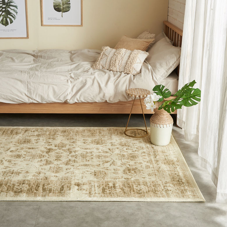 毛足によって雰囲気が変わります