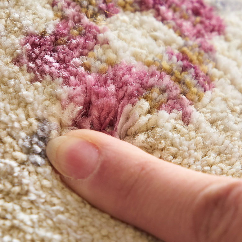 繊維の中で最も軽く、摩擦に強いポリプロピレンを100％使用