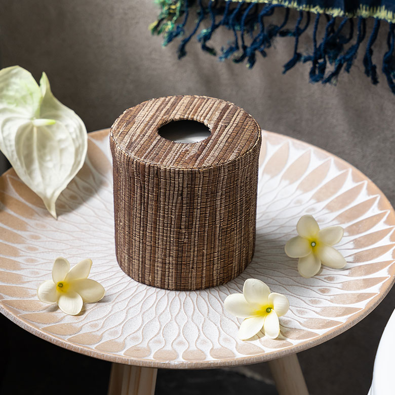 ウォーターヒヤシンスのトイレットペーパーカバー