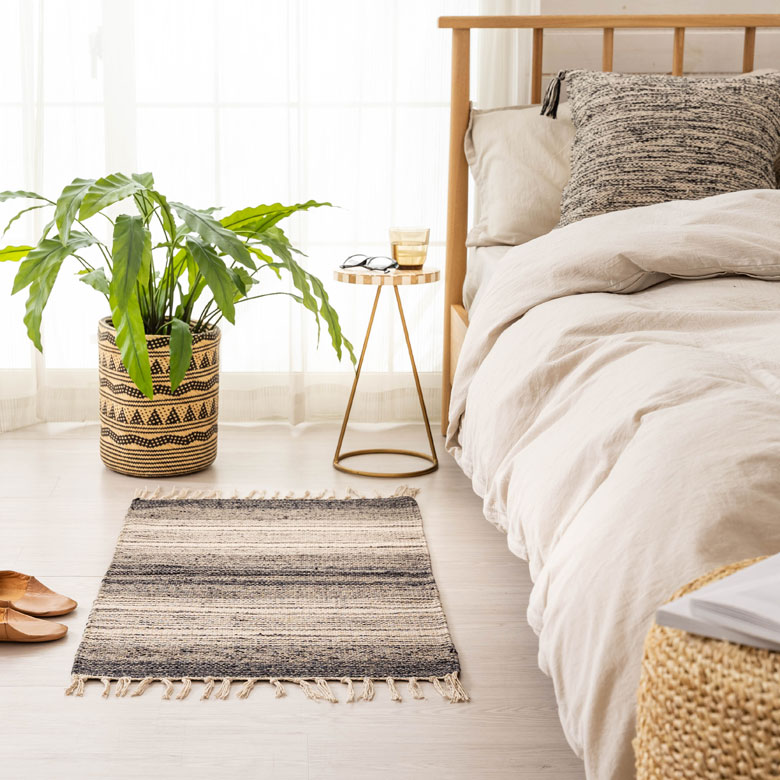 コットン100%なので、さらっと柔らかいさわり心地