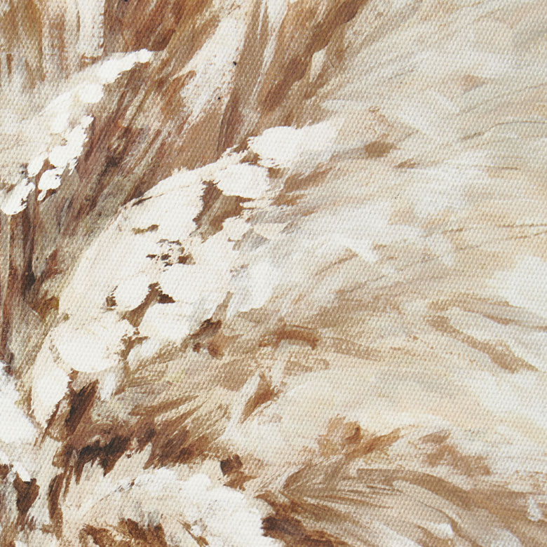 側面までプリントされた立体感あるアートパネル