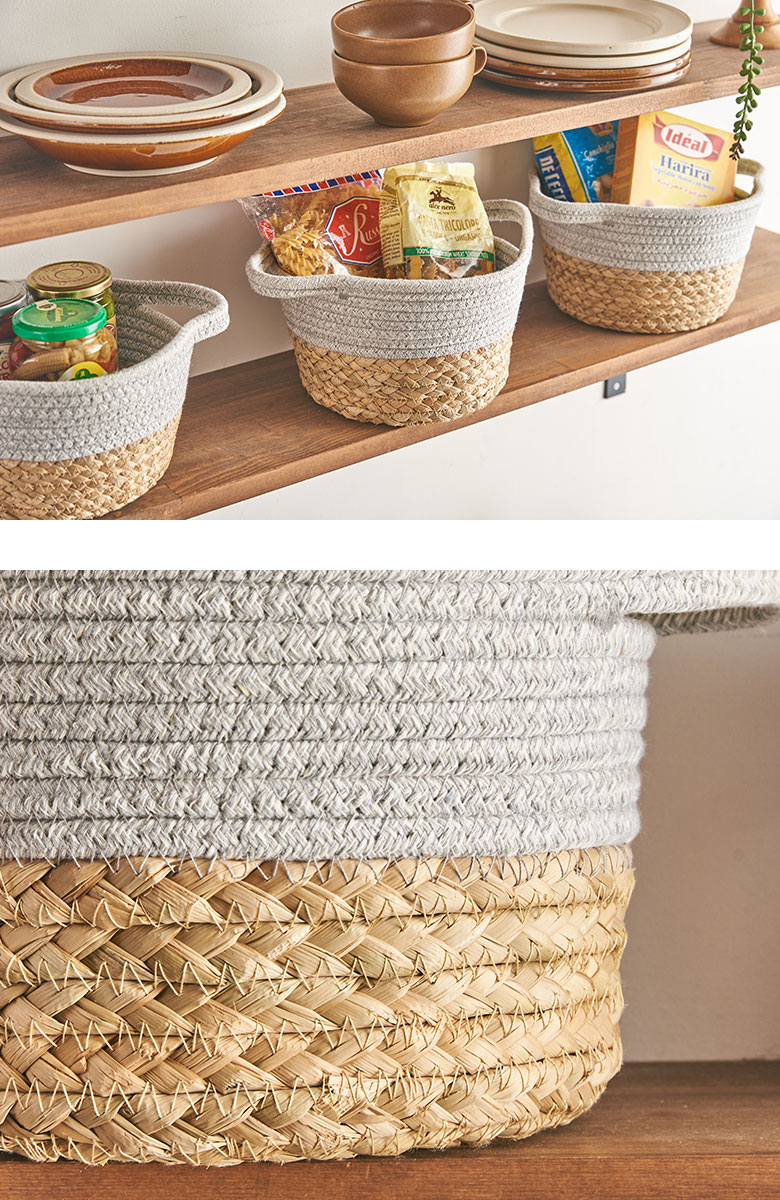 異素材バイカラー