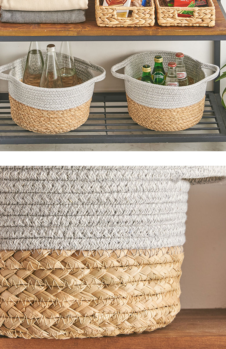 異素材バイカラー