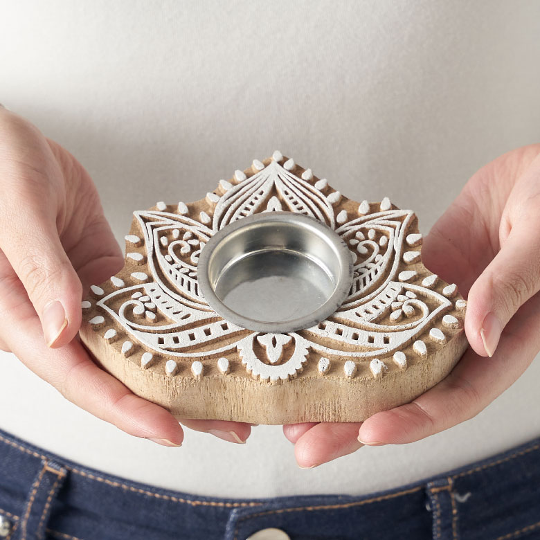 ティーライトキャンドルがぴったり