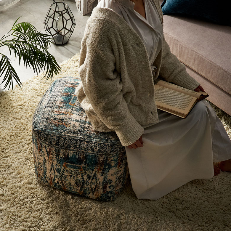 柔らかなクッションとは違う、しっかりした座り心地