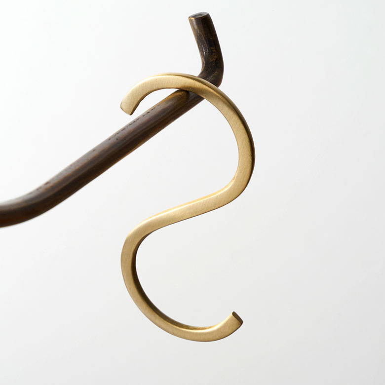 真ちゅうのフック