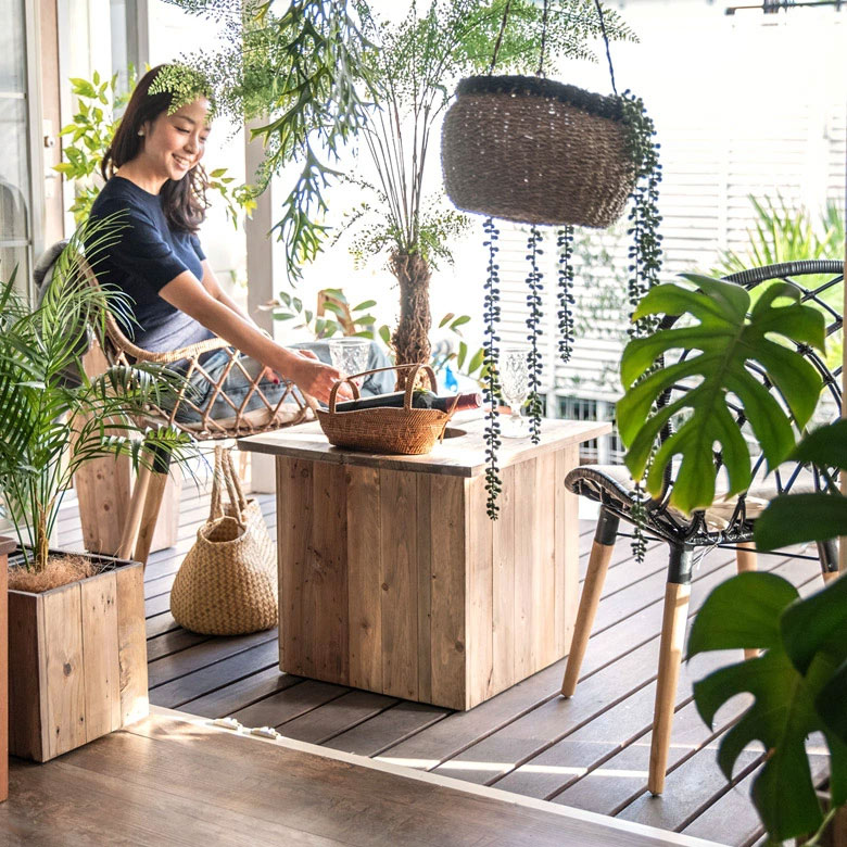 サスティナブルなテーブル天板