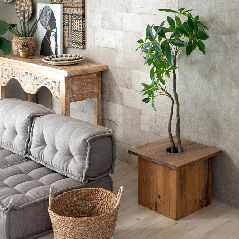 リサイクルウッドの天板