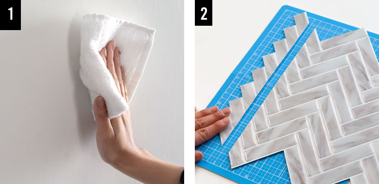 タイルシートにはジョイントの部分があります