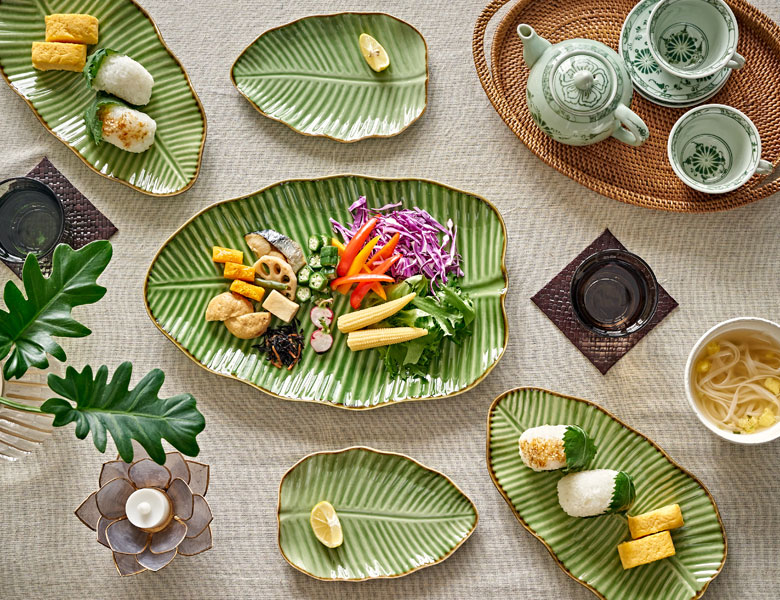 シリーズで使用すれば、毎日の食卓も雰囲気アップ！