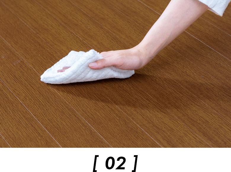 表面がフラットでお掃除簡単