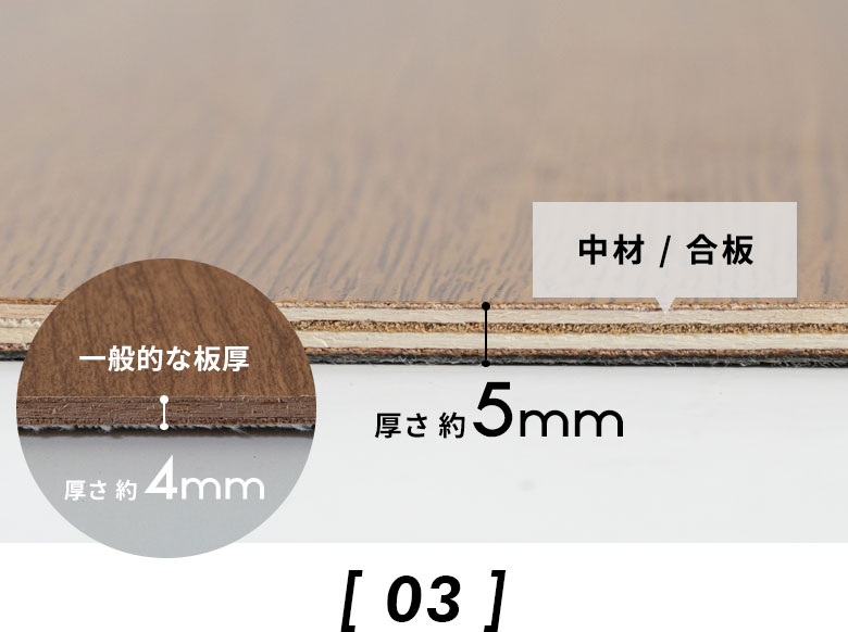 しっかり厚みがあり、丈夫