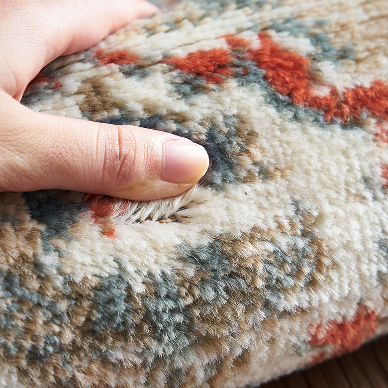 繊維の中で最も軽く、摩擦に強いポリプロピレンを100％