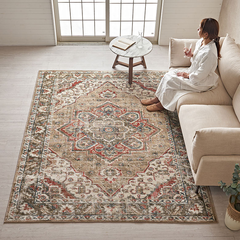 高密度ウィルトン織りならではの表現