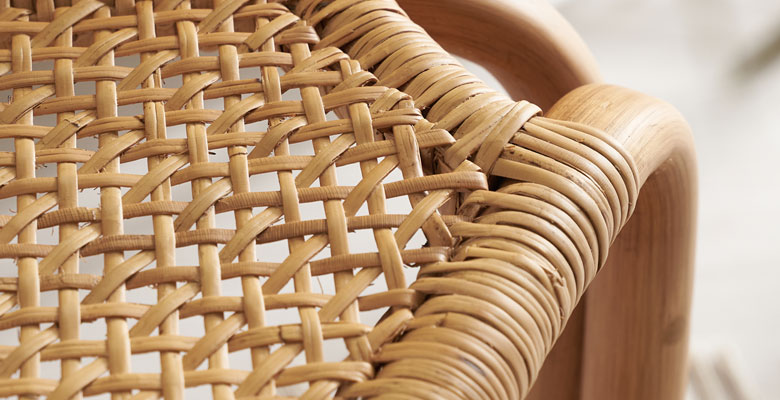 魅力の天然素材ラタン。籐。