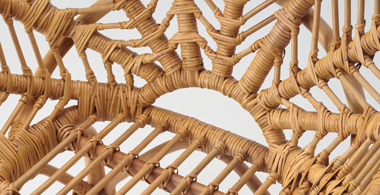 魅力の天然素材ラタン。籐。